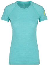Koszulka termoaktywna Elsa Merino W T-shirt SS Dusty Turquoise Zajo