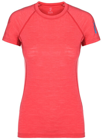 Koszulka termoaktywna Elsa Merino W T-shirt SS Coral Zajo