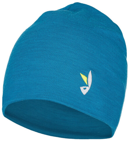 Czapka z wełny Hals Head Merino Beanie Teal Zajo