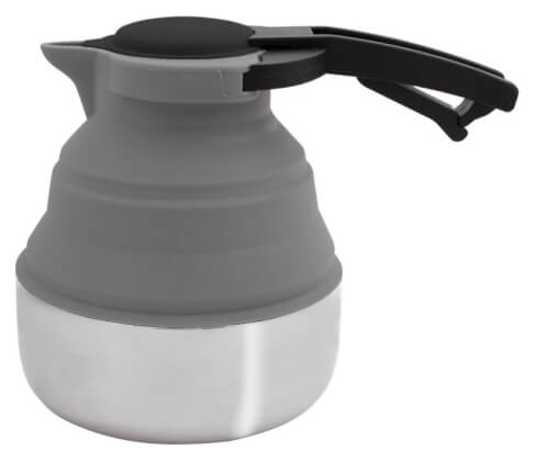 Turystyczny czajnik składany Water Kettle 1,8 L grey EuroTrail