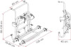 Bagażnik rowerowy z podnośnikiem Carry Bike LIFT 77 Fiamma