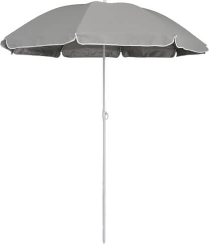 Parasol plażowy Soleil Beach Umbrella UPF 50+ grey EuroTrail