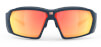 Okulary outdoorowe Agent Q blue navy matte Multilaser Orange Rudy Project