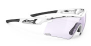 Okulary rowerowe Tralyx+ white gloss ImpactX Photochromic 2 laser purple Rudy Project