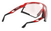 Okulary rowerowe Defender fire red gloss/black ImpactX Photochromic 2 laser red Rudy Project