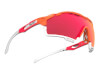 Okulary rowerowe Cutline mandarine fade/coral Multilaser red Rudy Project