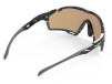 Okulary rowerowe Cutline black gloss Multilaser gold Rudy Project