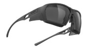 Okulary outdoorowe Agent Q black matte gloss/grey shiny Smoke black Rudy Project