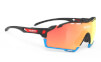 Okulary rowerowe Cutline racing matte black Multilaser orange Rudy Project