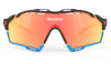 Okulary rowerowe Cutline racing matte black Multilaser orange Rudy Project