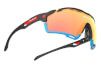 Okulary rowerowe Cutline racing matte black Multilaser orange Rudy Project
