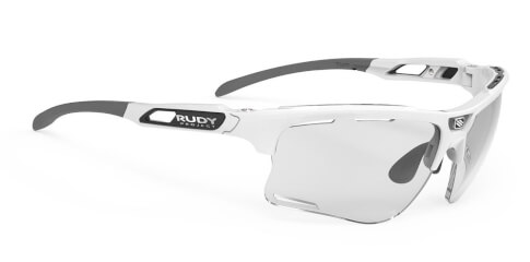 Okulary rowerowe Keyblade white gloss ImpactX Photochromic 2 laser red Rudy Project