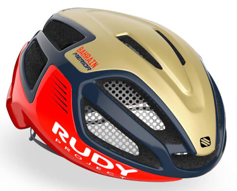 Kask rowerowy Spectrum gold replica shiny Rudy Project