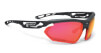 Okulary rowerowe Fotonyk matte black/bumpers red fluo Polar 3FX HDR Multilaser red Rudy Project