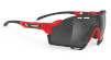 Okulary sportowe Cutline fire red matte Smoke black Rudy Project