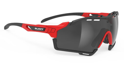 Okulary sportowe Cutline fire red matte Smoke black Rudy Project