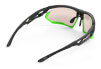 Okulary rowerowe Fotonyk black matte/bumpers lime ImpactX Photochromic 2 laser brown Rudy Project