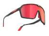 Okulary rowerowe Spinshield black matte Multilaser red Rudy Project