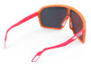 Okulary rowerowe Spinshield mandarin fade coral matte Multilaser red Rudy Project