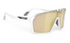 Okulary rowerowe Spinshield white matte Multilaser gold Rudy Project