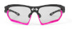 Okulary rowerowe Fotonyk matte black/bumpers pink fluo ImpactX Photochromic 2 black Rudy Project