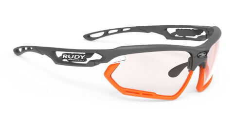 Okulary rowerowe Fotonyk pyombo matte/bumpers mandarin ImpactX Photochromic 2 red Rudy Project