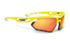 Okulary rowerowe Fotonyk yellow fluo gloss/bumpers black Multilaser orange Rudy Project