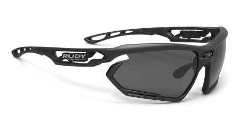 Okulary rowerowe Fotonyk black matte/bumpers black Smoke black Rudy Project