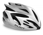 Kask rowerowy Rush white-silver shiny Rudy Project