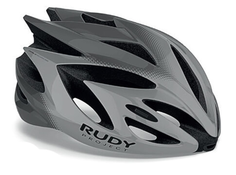 Kask rowerowy Rush grey-titanium shiny Rudy Project