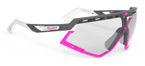 Okulary rowerowe Defender pyombo matte/fuxia ImpactX Photochromic 2 black Rudy Project