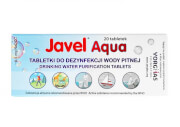Tabletki do uzdatniania wody Aqua 20 sztuk Javel