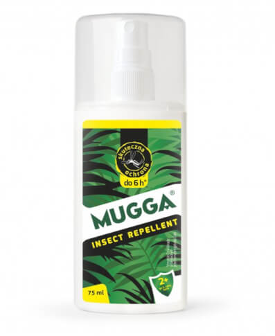 Środek na komary i inne owady Spray Deet 9,5% 75ml Mugga