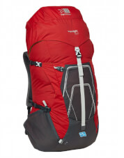 Sportowy plecak miejski Superlight 45+10 chilli/asphalt Karrimor