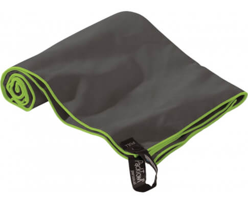 Ultralekki ręcznik turystyczny 64x137 Personal charcoal XL PackTowl