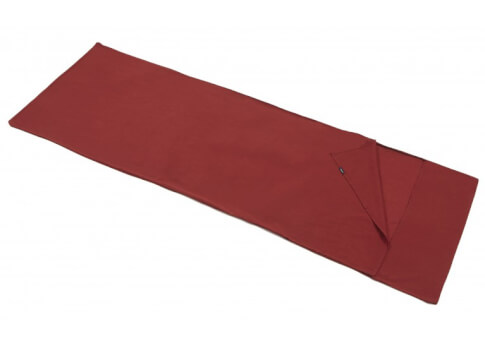 Wkładka do śpiwora bawełniana Cotton Liner deep red Trekmates