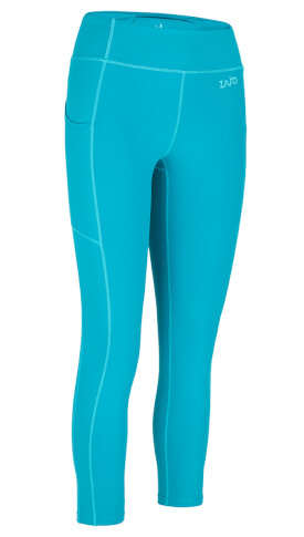 Leginsy trekkingowe Manali W 7/8 Tights enamel blue Zajo