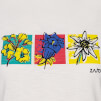 Damska koszulka trekkingowa Corrine W T-shirt SS sea salt flowers Zajo