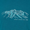 Damska koszulka trekkingowa Corrine W T-shirt SS teal mountains Zajo