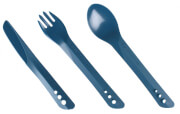 Sztućce turystyczne Ellipse Cutlery Set navy blue Lifeventure