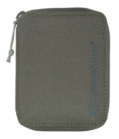 Portfel turystyczny RFID Bi-Fold Wallet Recycled olive Lifeventure