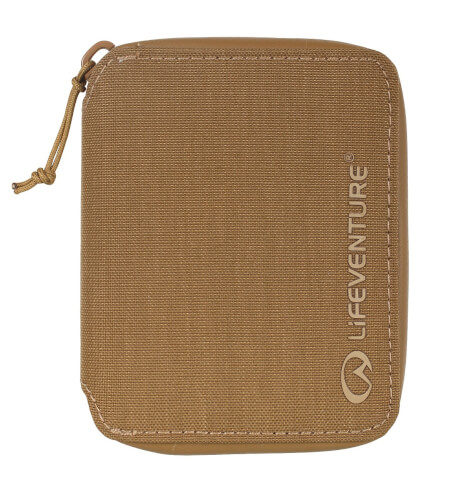 Portfel turystyczny RFID Bi-Fold Wallet Recycled mustard Lifeventure