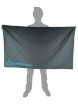 Szybkoschnący ręcznik 90x150 Recycled SoftFibre Trek Towel grey XXL Lifeventure