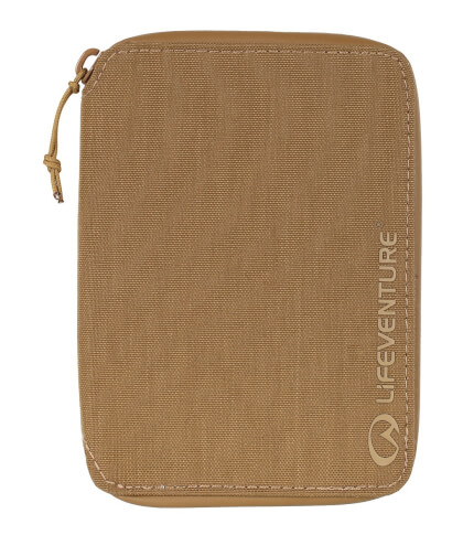 Portfel RFID Mini Travel Wallet Recycled mustard Lifeventure