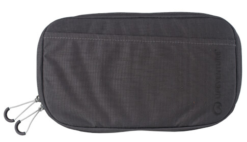 Saszetka turystyczna na pas RFID Travel Belt Pouch Recycled grey Lifeventure