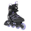 Rolki fitness damskie Alexis 80 PRO black/purple K2