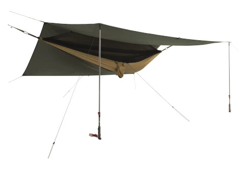 Zestaw hamak turystyczny z tarpem Trace Ultimate Hammock Set Robens