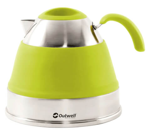 Turystyczny czajnik składany Collaps Kettle 2,5L lime green Outwell