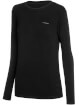 Damska koszulka trekkingowa Longsleeve Teres Bamboo czarna Viking