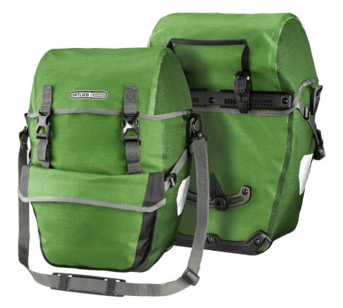 Sakwy rowerowe tylne Bike Packer Plus kiwi moss green 42l Ortlieb